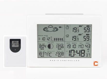 Cresta Care Dtx370s Digitaal Weerstation Wit