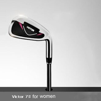 CRESTGOLF VICTOR #7 Golf Iron Golf Clubs Rvs Staaf Hoofd, graphite Shaft & Natuurlijke Rubber Grip voor Mannen & Vrouwen for dames