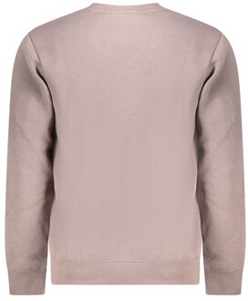 Crew Neck Lange Mouwen Sweatshirt Grijs