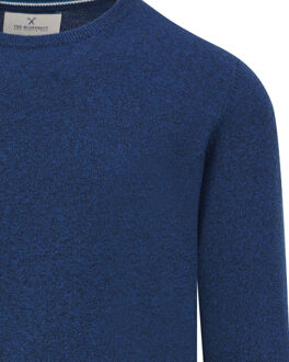 Crew-neck sweater Blauw - XL