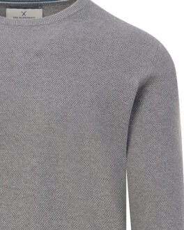 Crew-neck sweater Grijs - XXL