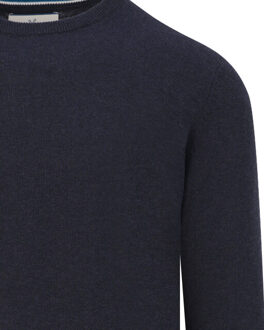 Crew-neck sweater - maat XL Blauw