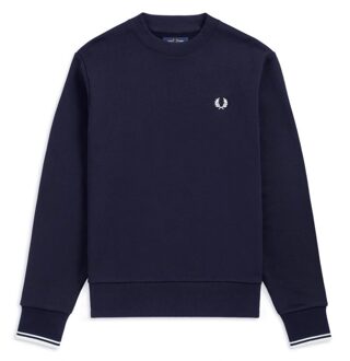 Crew Neck Sweatshirt - Donkerblauwe Sweater Navy - 3XL