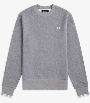 Crew Neck Sweatshirt - Grijze Sweater Grijs