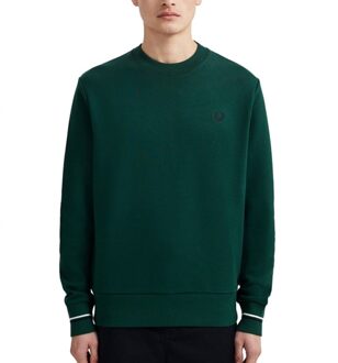 Crew Neck Sweatshirt - Groen - Heren - maat  XS