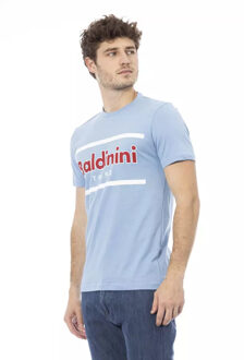 Crew Neck T-shirt Ba23170 Lichtblauw