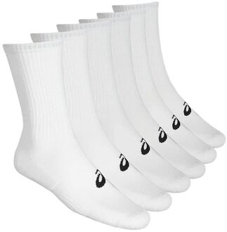 Crew Sok 6-pack - wit - maat 35-38