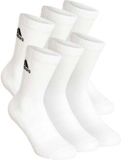 Crew Sportswear Ankle Sportsokken Verpakking 6 Stuks wit - 49-51