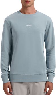 Crewneck LS Sweater Regular Fit Pure Path , Blue , Heren - Xl,L,M,S,Xs