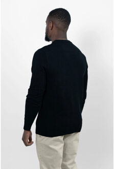 Crewneck pullover - Zwart - S