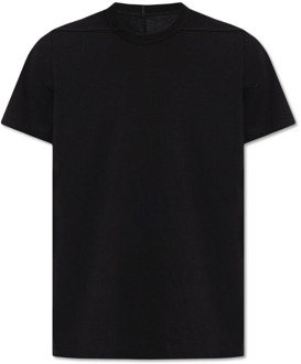 Crewneck T-shirt Rick Owens , Black , Heren - L,M