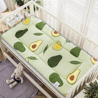 Crib Mattress Pad Toddler Bed Mattress Double Sides Cotton Four Season Soft Breathable Newborn Baby Bedding Set 60X120cm New