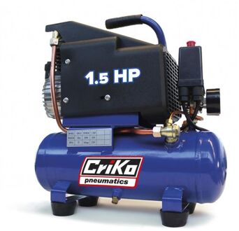 criko Compressor C00003400 Met Olie 1,5 Pk 8 Bar 6l