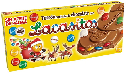 Crispy Chocolate turret with Lacasitos