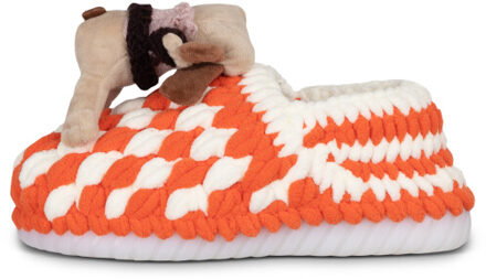 Criss cross snoopy oranje - maat 37