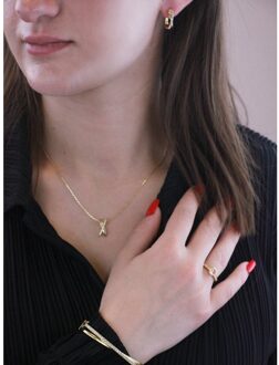 Criss Parures - Goud en Kristal - One Size