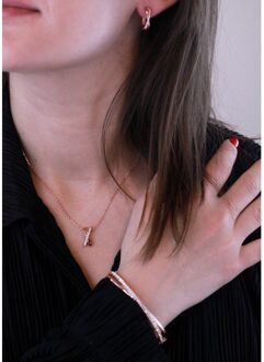 Criss Parures - Roségoud en kristal - One Size