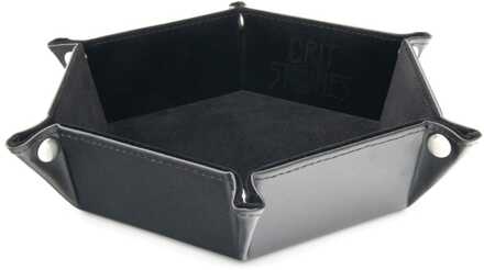 CritStones Folding Dice Tray Black