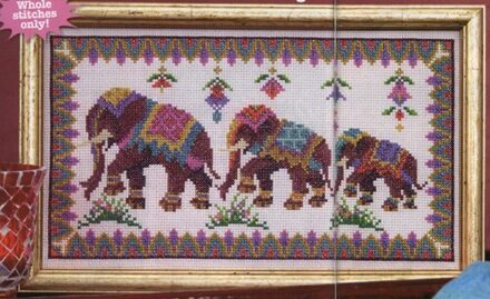 Cro175-1 Stof Draad Kruissteek Kit Voor Handwerken En Handwerk Handwerken Kruissteek Borduren Set Borduurpakketten 11CT