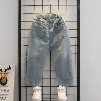 Croal Cherie Lente Kinderen Jongens Casual Jeans Broek Baby Peuter Jongen Denim Broek Kinderen Kinderen Slanke Lange Broek 5T