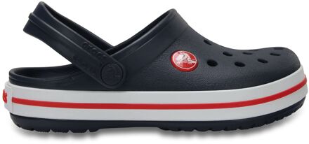 Crocband Instappers Junior navy - rood - wit - 20-21