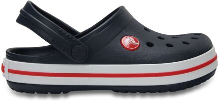 Crocband Instappers Junior navy - rood - wit - 28-29