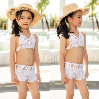 Crochet Baby Bikini Baby Girl Baby Swimsuit Girls Swimwear Bathing Suit Girls Swimsuit Kids Swimming Bikini Set Swimsuit
