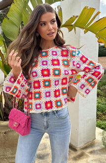 Crochet Gehaakte Top Multicolor