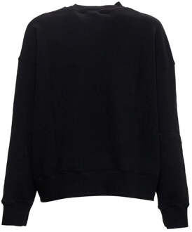 Croco-logo zwarte trui - maat