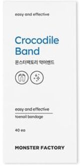 Crocodile Band 40 patches