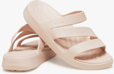 Crocs 209587-6UR GETAWAY STRAPPY Dames Open Teen Quartz Roze - EU 37 / UK 4