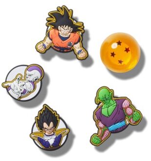 Crocs 5 stuks Jibbitz Dragon Ball Z * Actie * Versch.kleure/Patroon - One Size