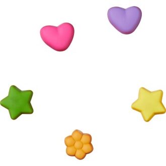 Crocs 5 stuks Jibbitz Juicy Gem * Actie * Versch.kleure/Patroon - One Size