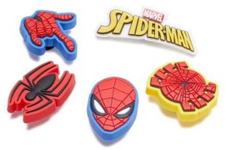 Crocs 5 stuks Jibbitz Spider-Man Versch.kleure/Patroon - One Size