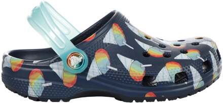 Crocs Classic Clog K Badslippers Kinderen donkerblauw - 28-29,29-30,30-31,32-33,33-34,34-35,36-37,37-38