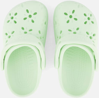 Crocs Classic Clogs Flower Slippers groen Rubber - 30/31,33/34