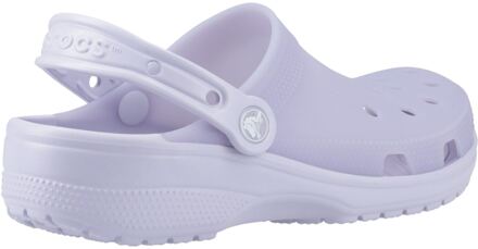 Crocs Classic Frosted Thermoplastische Paarse Maanklompen - EU 39/ UK 6