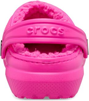 Crocs Classic Gevoerde Thermoplastische Kinder Roze Crush Klompen - EU 48.5 / UK 13