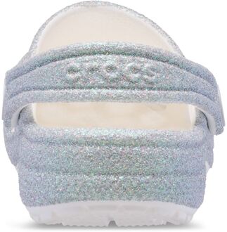 Crocs Classic Glitter Clog Thermoplastische Witte Instappers - EU 48.5 / UK 13