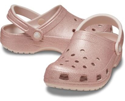 Crocs Classic Glitter Clog Unisex * Actie * Roze,Grijs - US M4/W6 (EU 36-37),US M5/W7 (EU 37-38),US M6/W8 (EU 38-39),US M7/W9 (EU 39-40),US M8/W10 (EU 41-42),US M9/W11 (EU 42-43)