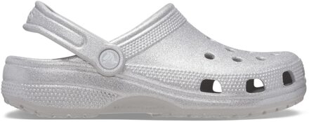 Crocs Classic Glitter Instappers Senior zilver - 37-38