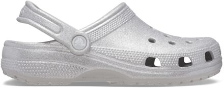 Crocs Classic Glitter Instappers Senior zilver - 41-42