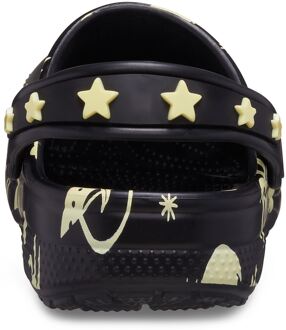 Crocs Classic Graphic Thermoplastische Zwarte Instappers