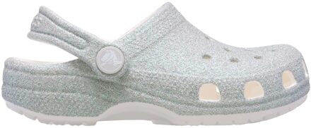 Crocs Classic Iridescent Glitter Clog Instappers Junior - 25-26