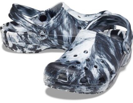 Crocs Classic Marbled Clog * Actie * Versch.kleure/Patroon,Blauw,Zwart,Wit,Rood,Grijs - US M4/W6 (EU 36-37),US M5/W7 (EU 37-38),US M6/W8 (EU 38-39),US M7/W9 (EU 39-40),US M8/W10 (EU 41-42),US M9/W11 (EU 42-43),US M10/W12 (EU 43-44),US M11 (EU 45-46),US M12 (EU 