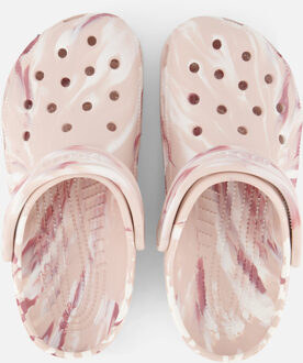 Crocs Classic Marbled Clogs slippers roze - 36/37,38/39,42/43