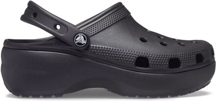 Crocs Classic Platform Clog Women - Zwart - Dames - maat  36 - 37