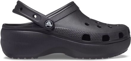 Crocs Classic Platform Clog Women - Zwart - Dames - maat  37 - 38