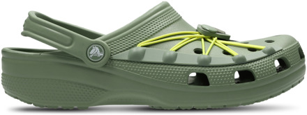Crocs Classic Slippers en Sandalen Heren - Groen - Maat 39-40 - Rubber Green