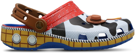 Crocs Classic Slippers en Sandalen Kinder - Blauw - Maat 36-37 - Plastic Blue